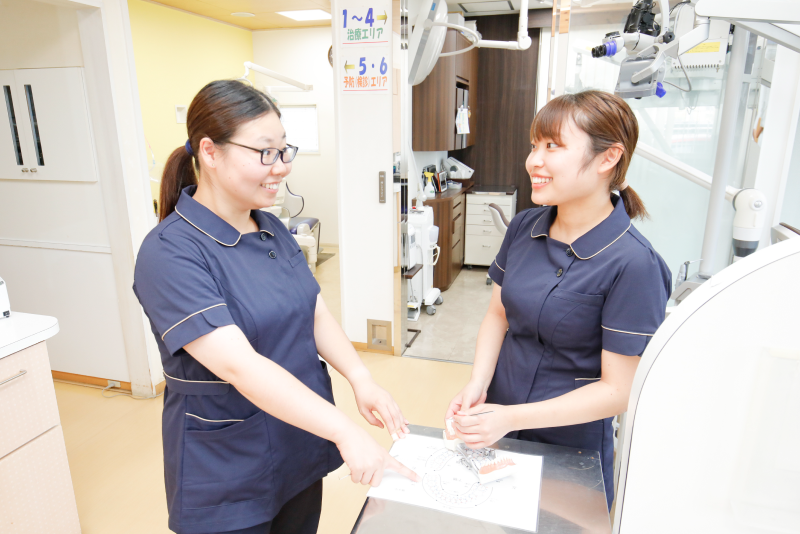 スタッフ間の良好な人間関係