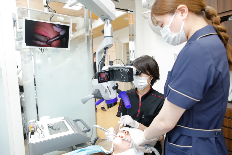 Drの治療補助(印象採得)