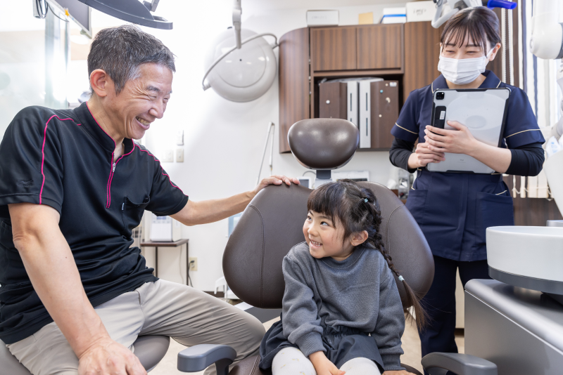 Drの治療補助(印象採得)