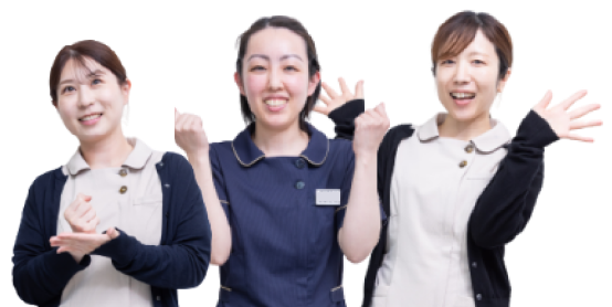院長と歯科衛生士